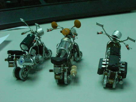 Мини-мотоциклы (4 фото)