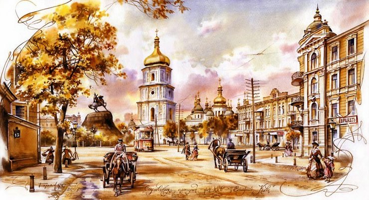Картины художника Сергея Брандта