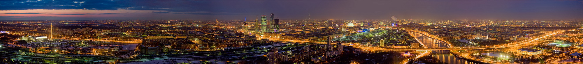 Ночная Москва от Ильи Варламова