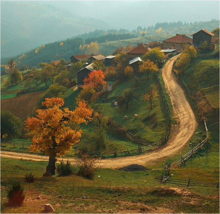 Пейзажи деревни (29 фото)