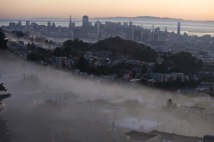 Странный туман над Сан-Франциско