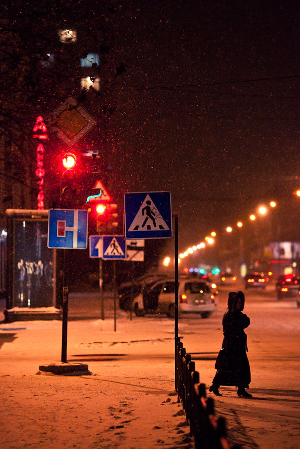 Зима в городе (18 фото)