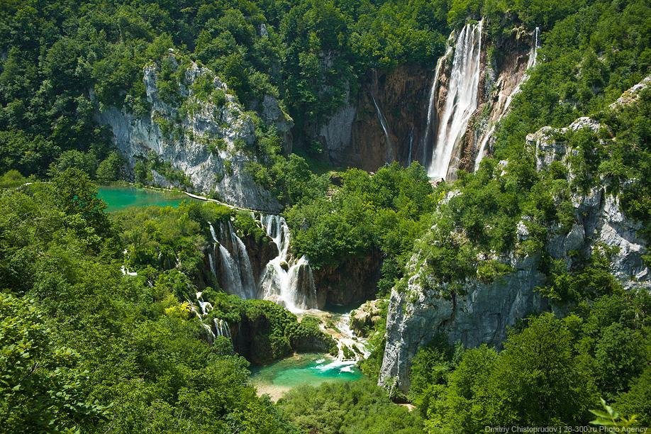 Плитвитские озера в Хорватии
