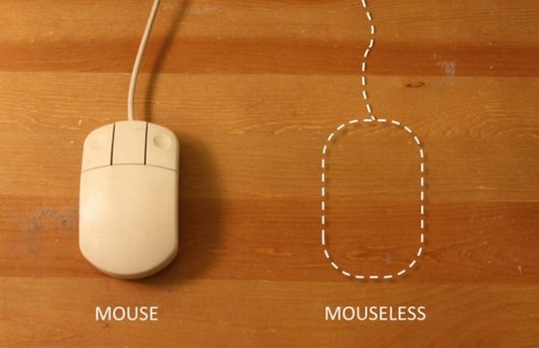 Невидимая мышка (7 фото)