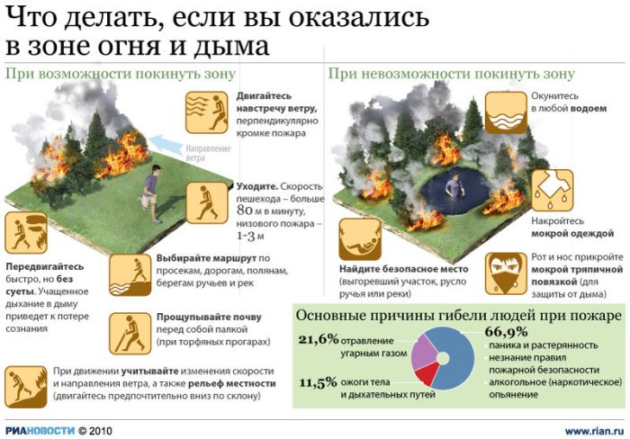 Пожары в России (77 фото)