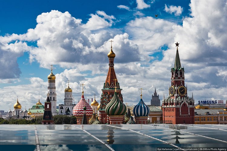 Вид на Москву с крыш