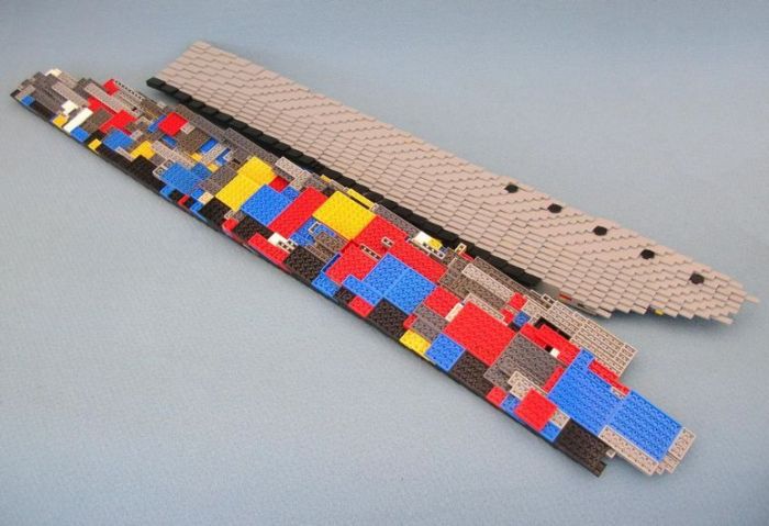Корабль из Лего