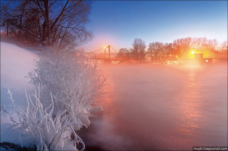 Зима в Воронеже