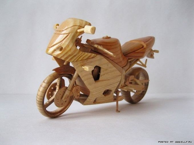 Мотоциклы из дерева