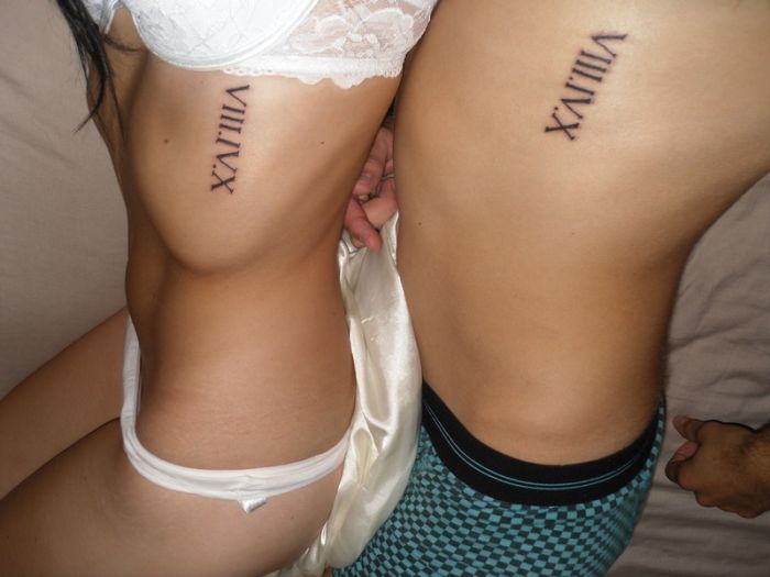 Татуировки парами