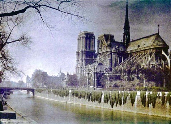 Цветные фото Парижа начала прошлого века