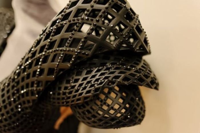Платье, напечатанное на 3D-принтере