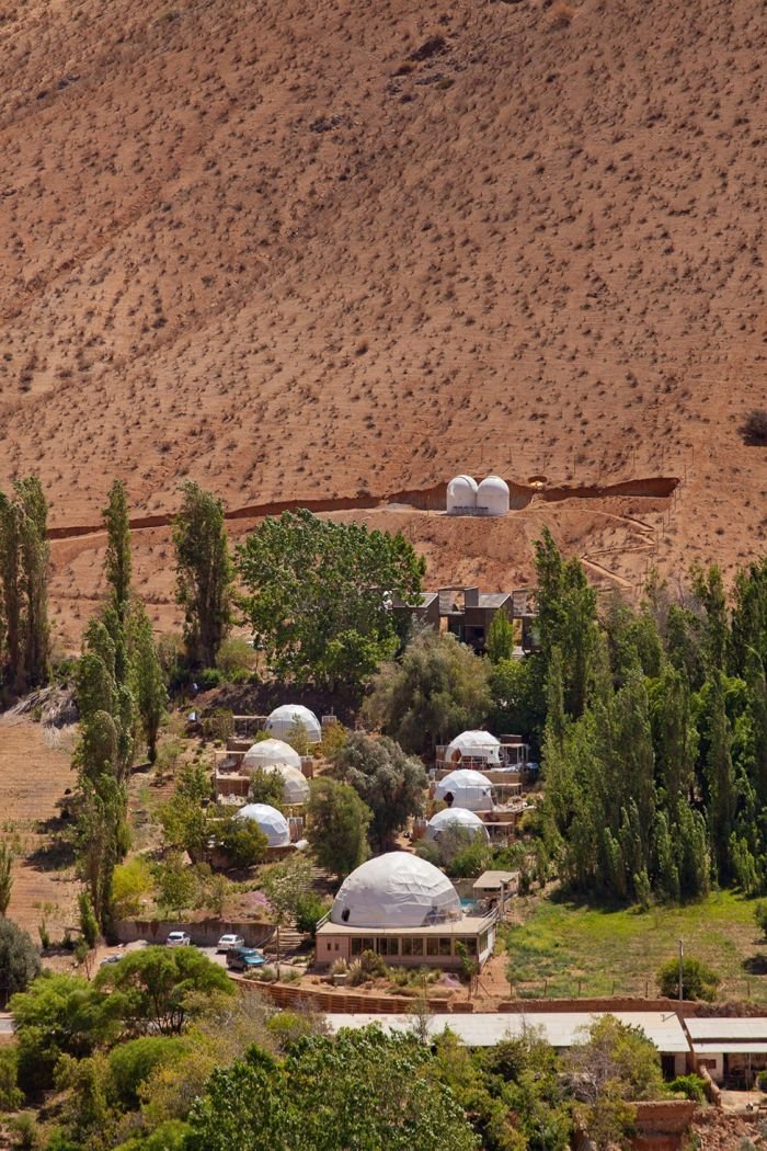 Отель Elqui Domos для любителей астрономии в Чили