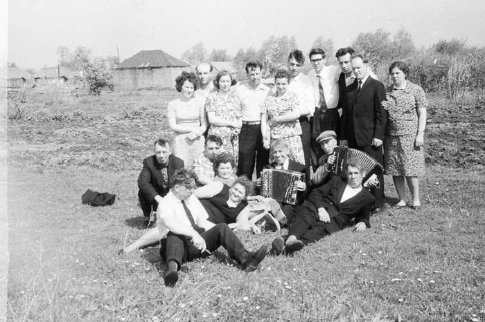 Сельская свадьба 1964 года (Рязанская область)