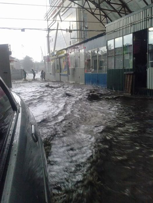 Наводнение в Саратове 24-го июня