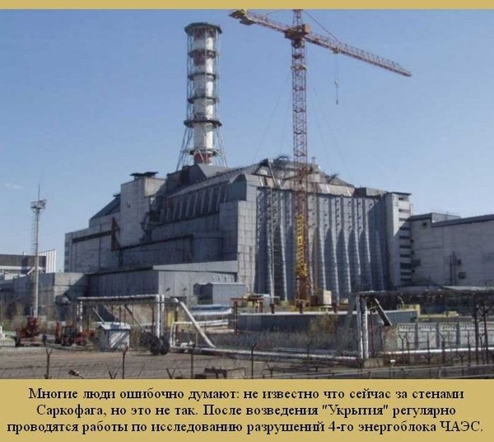 Чернобыльская АЭС в наши дни