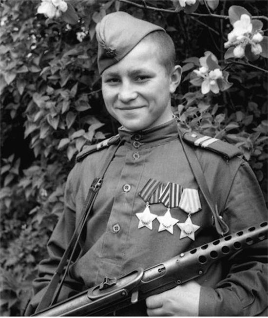 Самый молодой кавалер "Ордена Славы"