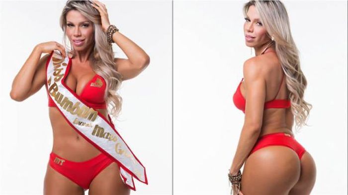 Участницы конкурса ''Мисс бразильская попа 2014''