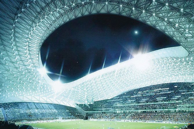 Футбольные стадионы будущего