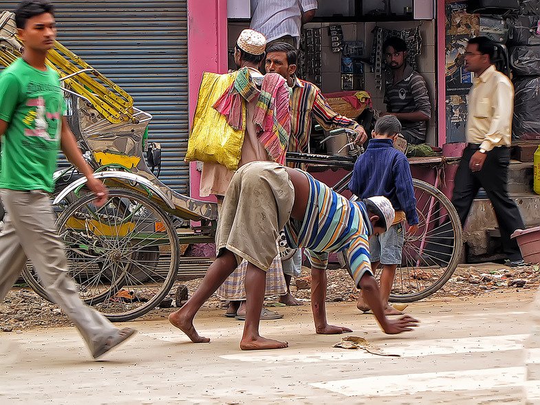 Шокирующая и грязная Индия (35 фото)