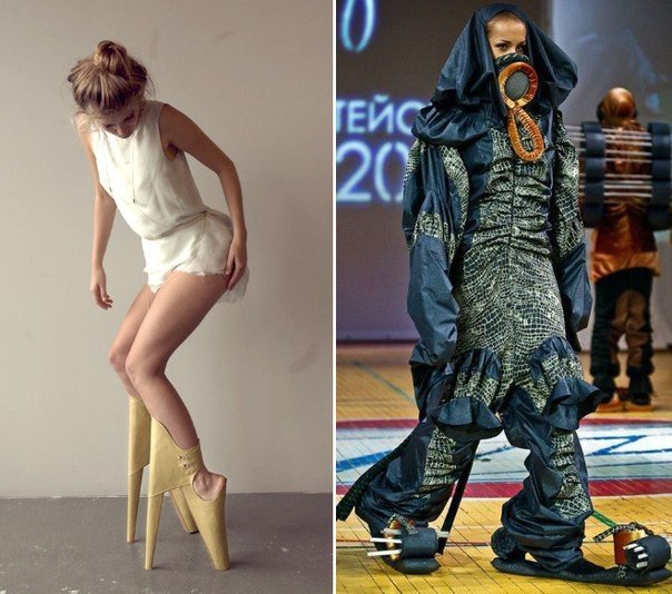Писк моды от психанутых модельеров на 2015 год