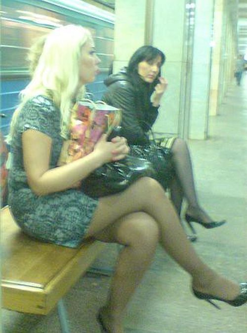 Пассажирки метро в России