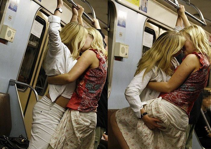 Пассажирки метро в России
