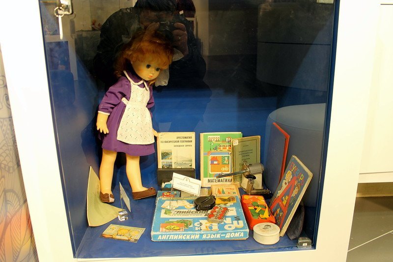 Советские игрушки в Музее детства открывшемся в ЦДМ на Лубянке