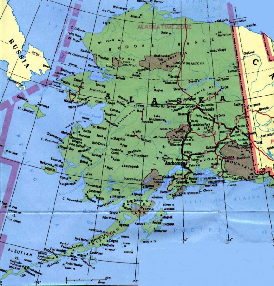 Интересные и забавные факты об Аляске