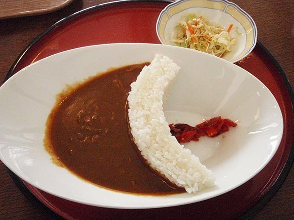 Рисовые плотины в ресторанах Японии