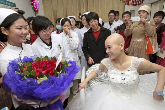 Свадьба несмотря на страшный диагноз (9 фото)