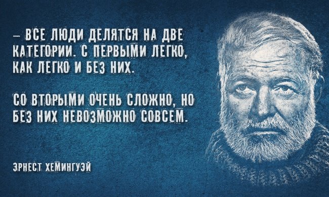 Цитаты Эрнеста Хемингуэя