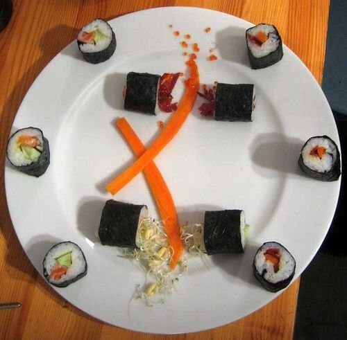 Как сделать креативные суши или Красивая еда (19 фото)