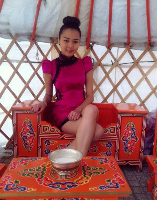 Девушки из социальных сетей Монголии