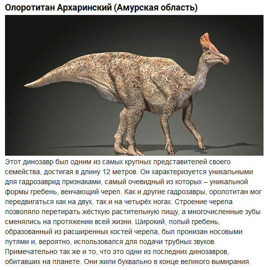 Доисторические животные, населявшие территорию современной России