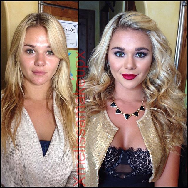 Модели журнала Playboy и прочие девушки до и после макияжа от Мелиссы Мерфи