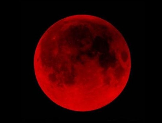 Затмение Луны 28 сентября 2015 года - Суперлуние и красная Луна