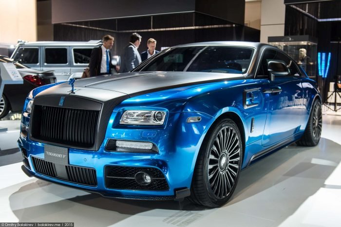 Роскошные автомобили немецкого тюнинг-ателье Mansory (18 фото)