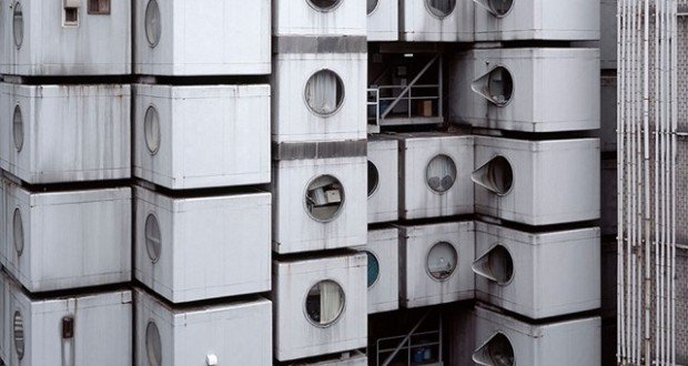 Nakagin Capsule Tower - шедевр авангардной архитектуры XX века (8 фото)