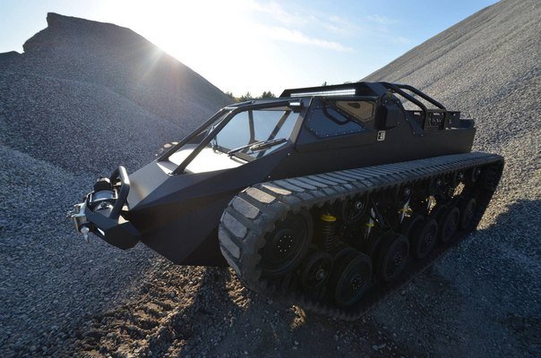 «Гражданский танк Ripsaw EV2» поступит в продажу в следующем году (9 фото)