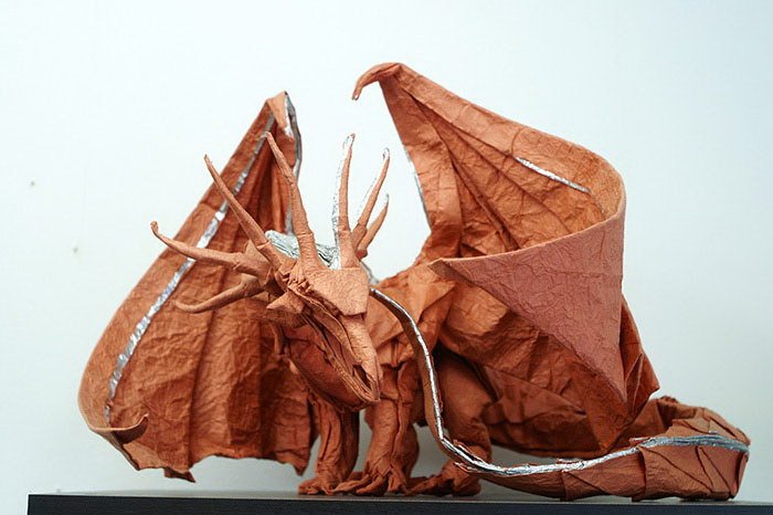 Потрясающих оригами разных мастеров (16 фото)