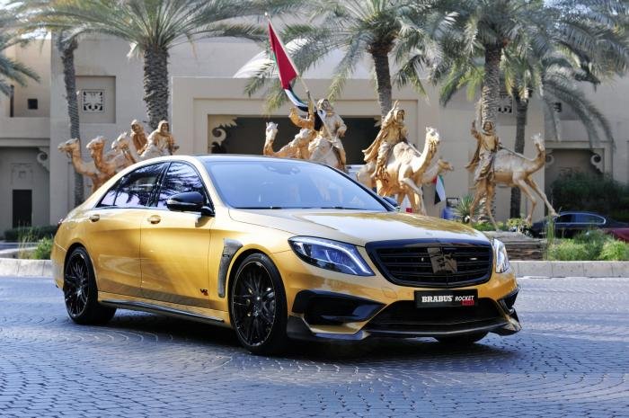 Компания Brabus представила Mercedes S65 AMG Rocket 900 Desert Gold (26 фото)