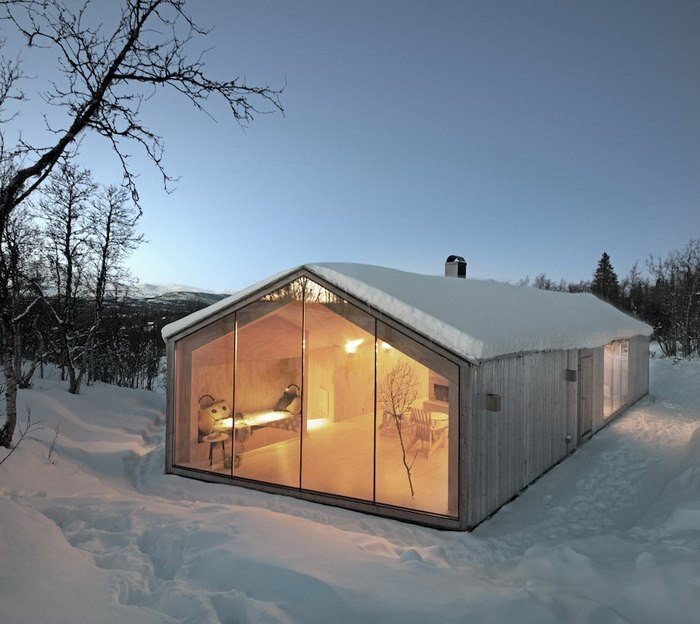 Дом в Норвежском городке Ол (10 фото)