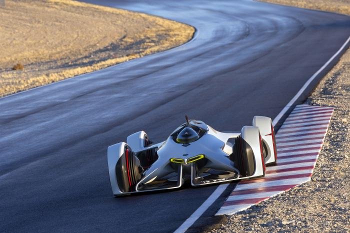 Chevrolet представил концепт Chaparral 2X с лазерным двигателем