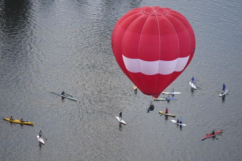 Фестиваль воздушных шаров в Австралии