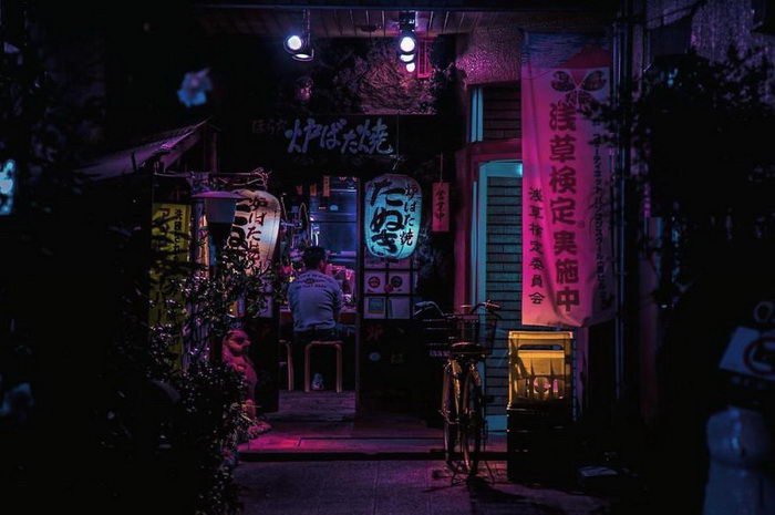 Ночной Токио в фотографиях Liam Wong