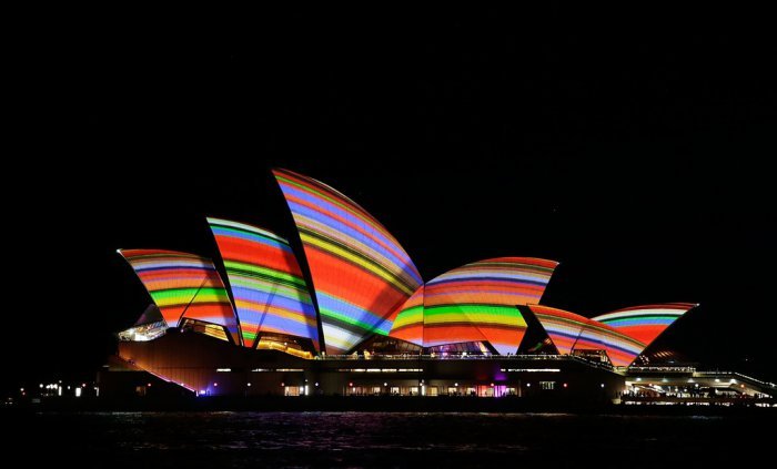 Фестиваль света в Сиднее 2016