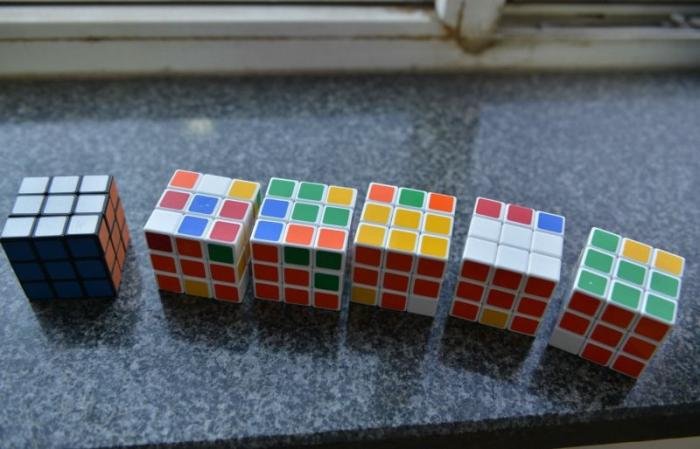 Ботан создал портрет возлюбленной из кубиков Рубика, но она его отшила