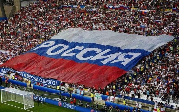 Российский футбольный союз оштрафован на 150 000 евро