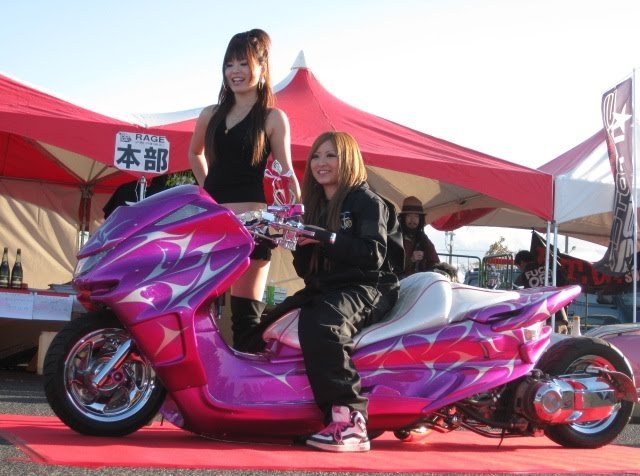 Японский тюнинг скутеров